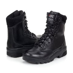 Берцы зимние MIL-TEC TACTICAL STIEFEL LEDER Black, Черный, Выбрать размер