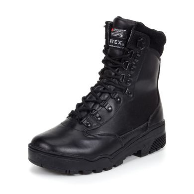 Берцы зимние MIL-TEC TACTICAL STIEFEL LEDER Black, Черный, Выбрать размер